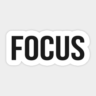 FOCUS Black Sticker